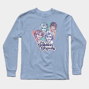 The Golden Ghouls // Zombie TV Parody // Funny Halloween for Women Long Sleeve T-Shirt